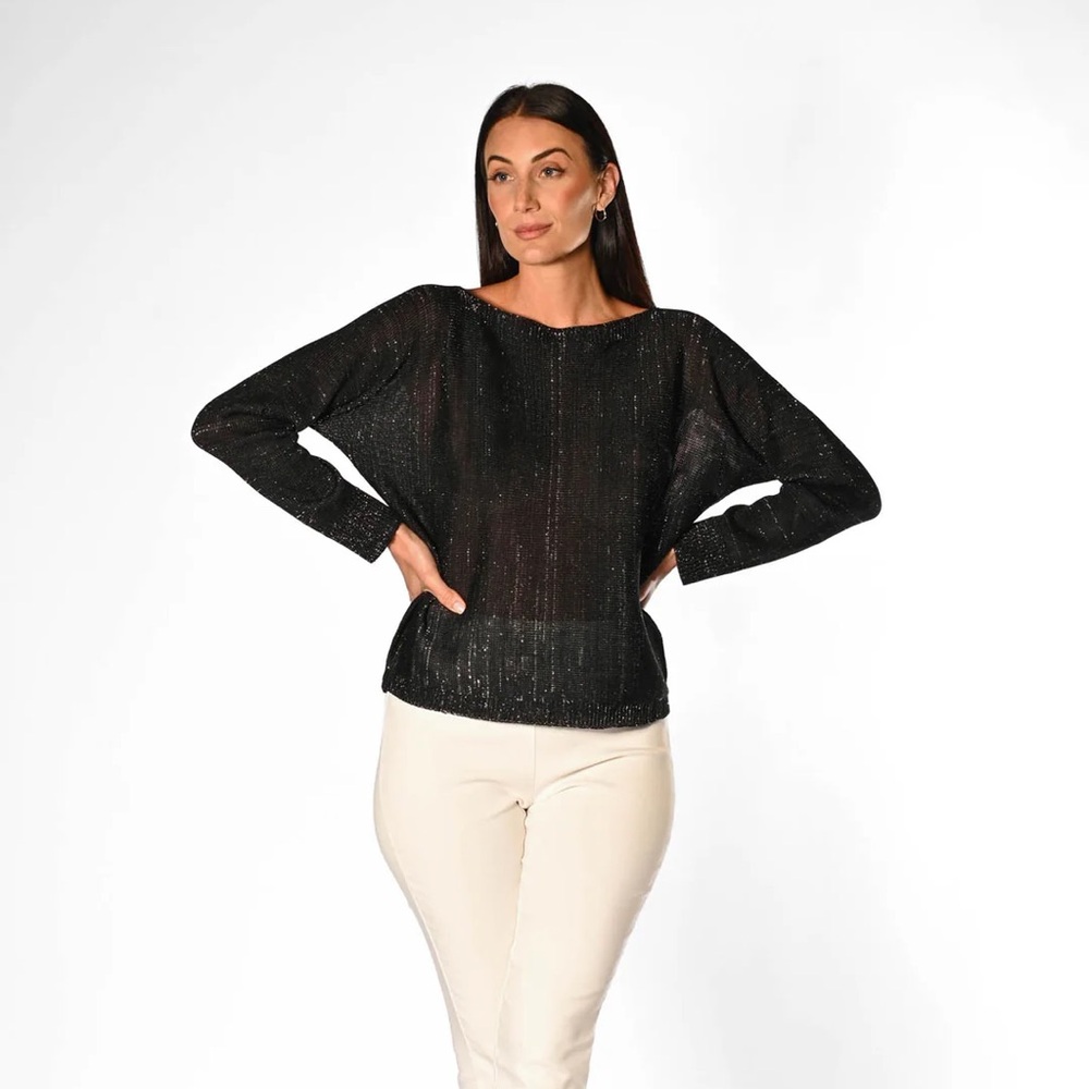 Jean Pierre Back Zip Sweater